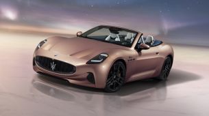 Maserati entra nella sua era completamente elettrica con la GranCabrio Folgore cabriolet
