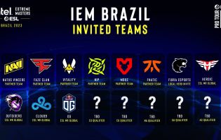 Sono stati annunciati i team invitati da IEM Brasile